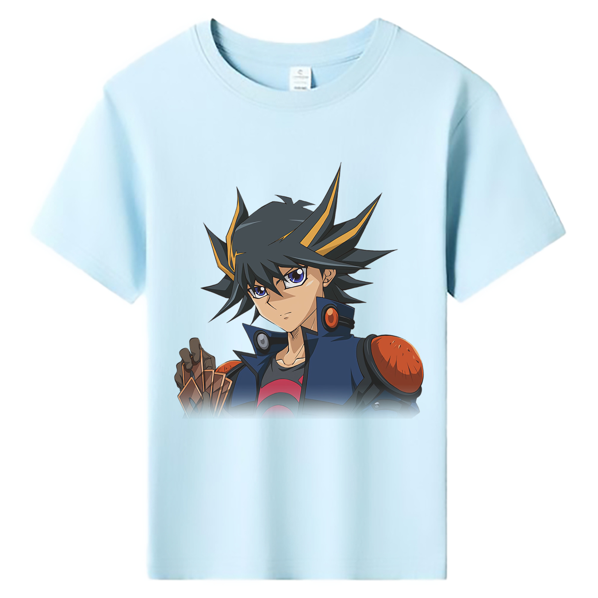 （画像用） 遊☆戯☆王 Yu-Gi-Oh! 綿100％キッズTシャツ（フロントプリント）